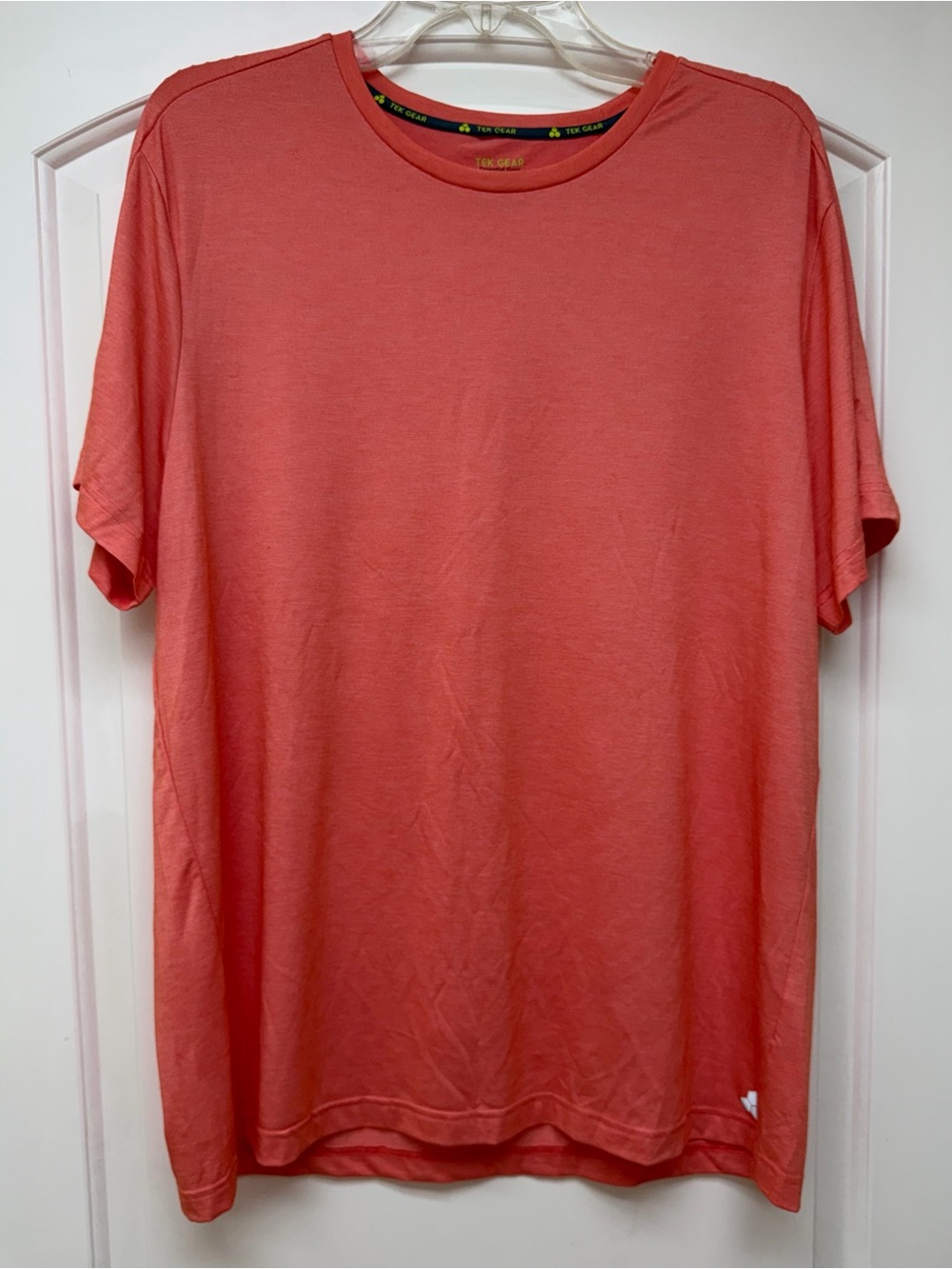 302: Tek Gear Men’s Coral Short-Sleeve Crew Neck Tee - XXL
